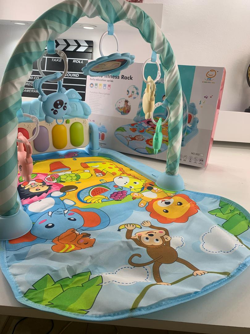 Tapis d’Éveil Doux et Coloré pour bébé Avec Piano – بساط ألعاب للأطفال