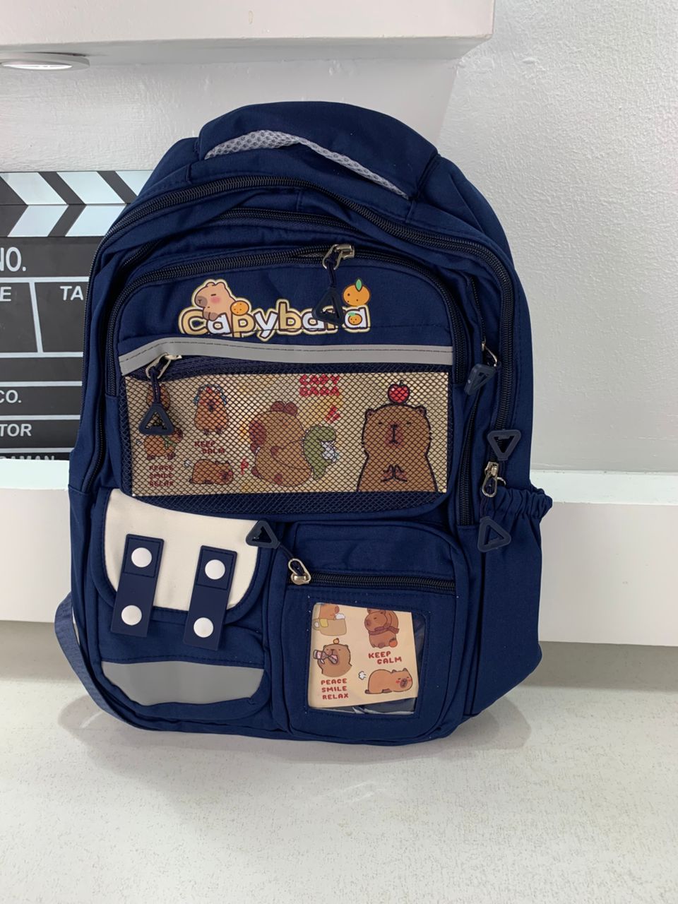 Sac à Dos Enfant Kawaii Capybara – حقيبة ظهر للأطفال