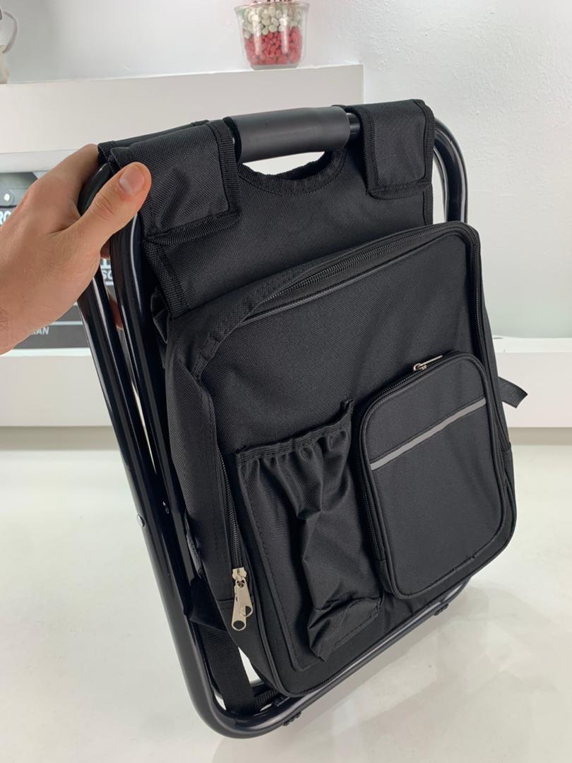Sac à Dos Isotherme et Chaise Multifonction pour Camping 3en1 – كرسي وحقيبة تخييم