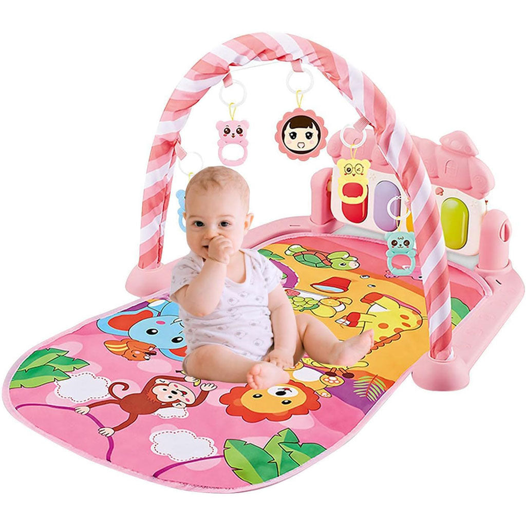 Tapis d’Éveil Doux et Coloré pour bébé Avec Piano – بساط ألعاب للأطفال