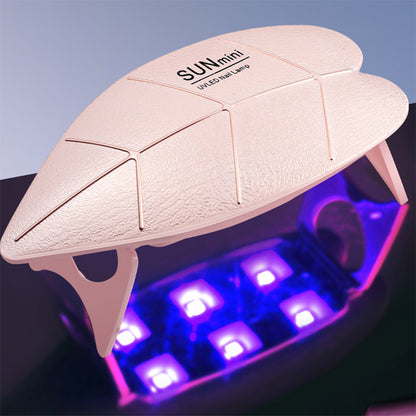 Mini lampe LED UV pour séchage des ongles, 6W, USB, pliable, pour manucure