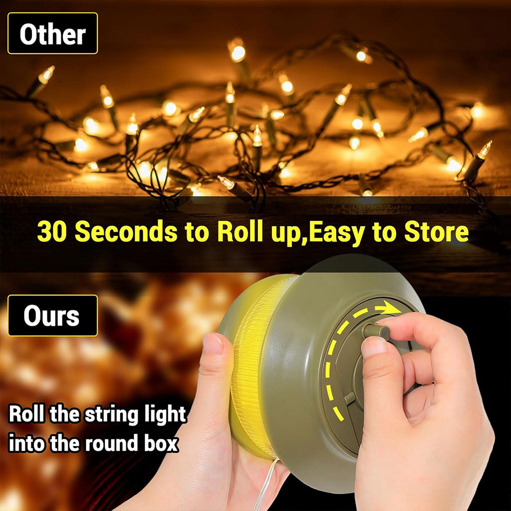 Guirlande lumineuse à rangement rapide pour camping 20m – مصباح تخييم 20 متر