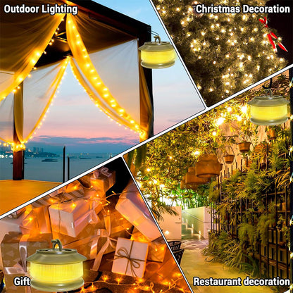Guirlande lumineuse à rangement rapide pour camping 20m – مصباح تخييم 20 متر