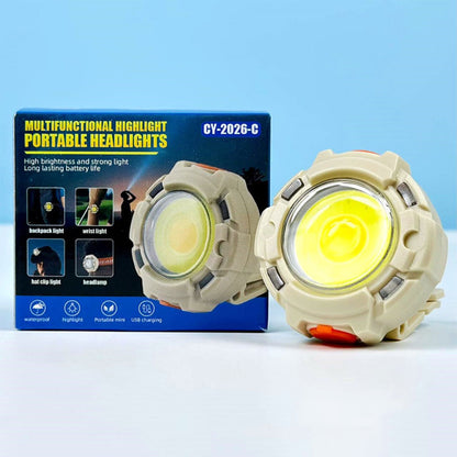 Lampe frontale LED Rechargeable 12000LM pour Camping CY2026C – مصباح رأس قابل للشحن
