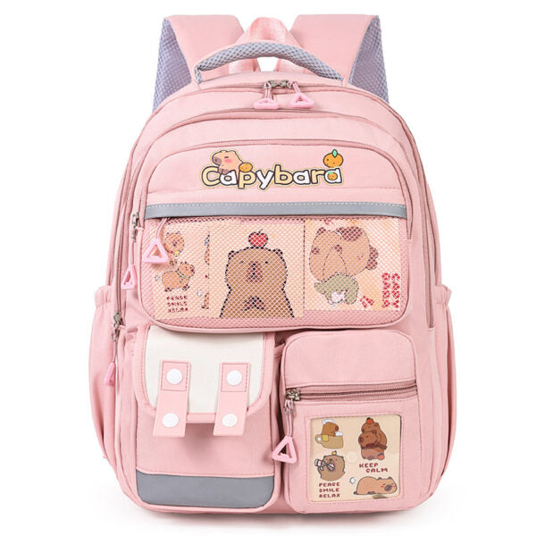 Sac à Dos Enfant Kawaii Capybara – حقيبة ظهر للأطفال