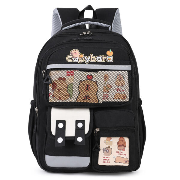 Sac à Dos Enfant Kawaii Capybara – حقيبة ظهر للأطفال