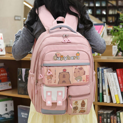 Sac à Dos Enfant Kawaii Capybara – حقيبة ظهر للأطفال