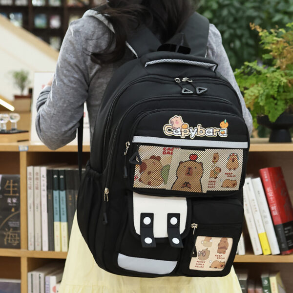 Sac à Dos Enfant Kawaii Capybara – حقيبة ظهر للأطفال