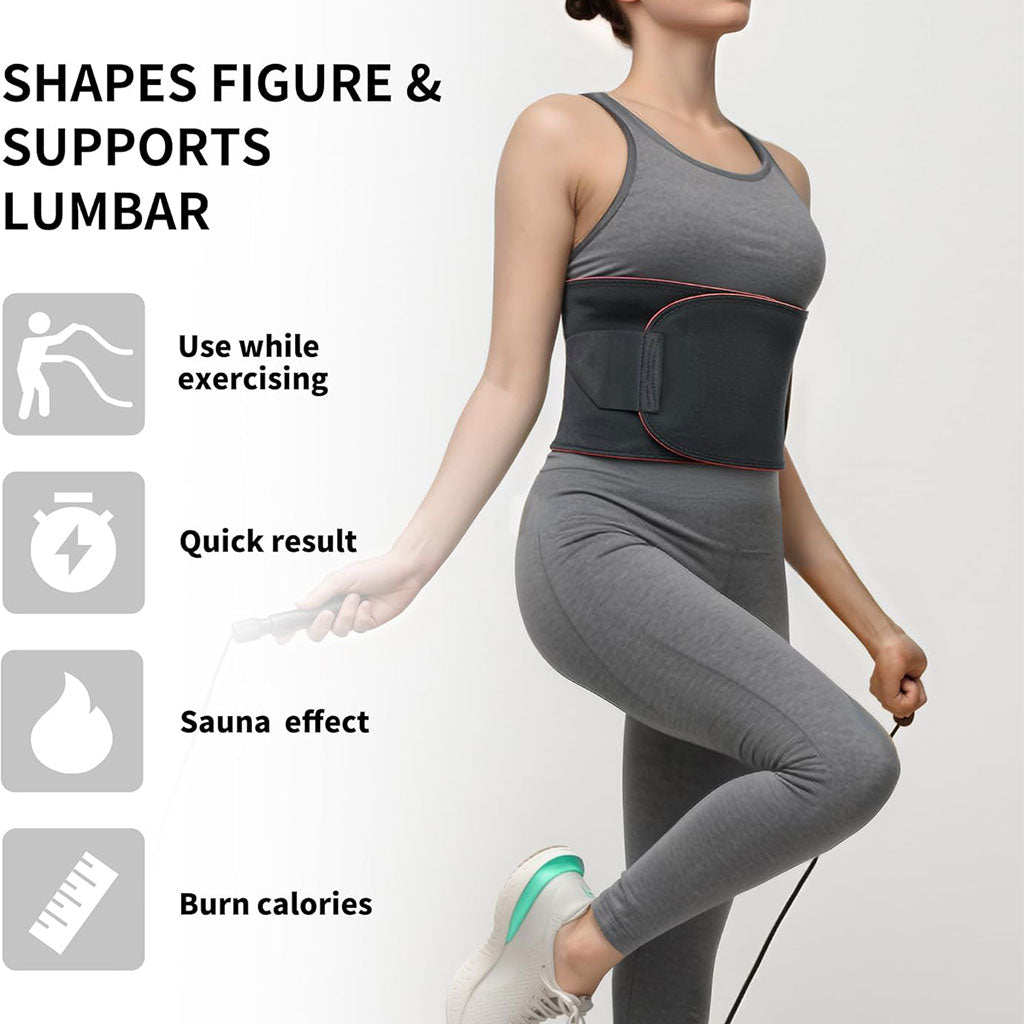 Ceinture de sudation pour Homme et Femme avec Poche Extérieure – حزام تنحيف