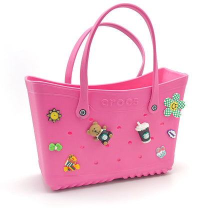 Crocs Sac fourre-tout de plage pour femmes imperméable – حقيبة نسائية للنزهات