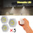 Kit de 3 lampes Led Hexagone sans fil avec télécommande
