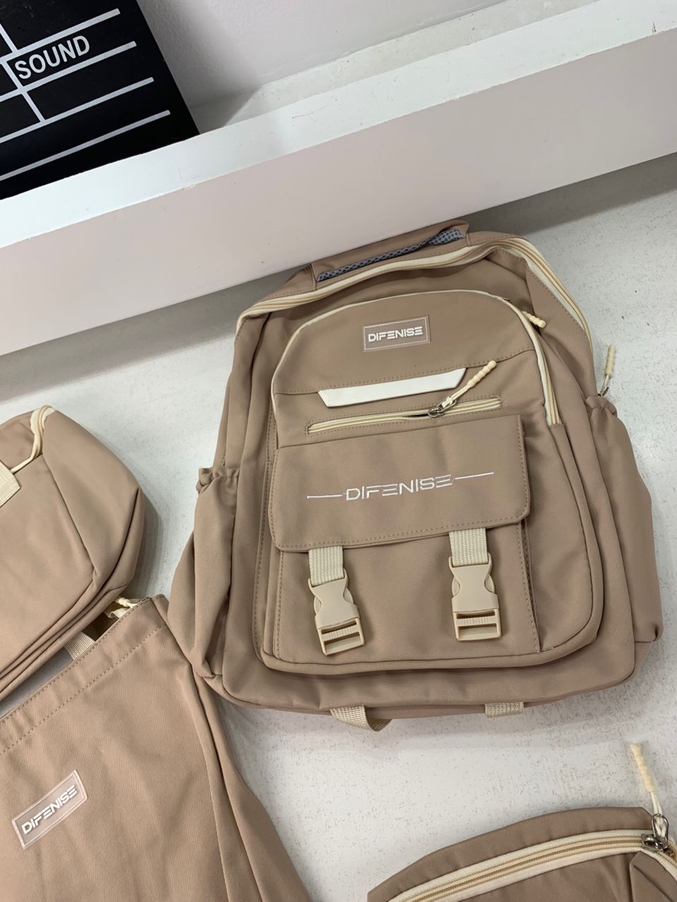 Ensemble de sac à dos kawaii 4Pcs avec porte manger isotherme  – طقم محفظة مع حقيبة حفظ الطعام