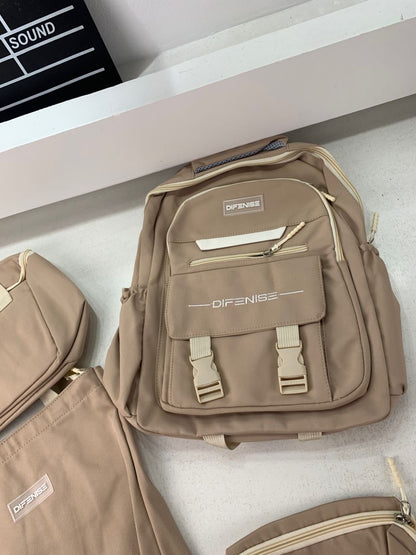 Ensemble de sac à dos kawaii 4Pcs avec porte manger isotherme  – طقم محفظة مع حقيبة حفظ الطعام