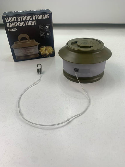 Guirlande lumineuse à rangement rapide pour camping 20m – مصباح تخييم 20 متر