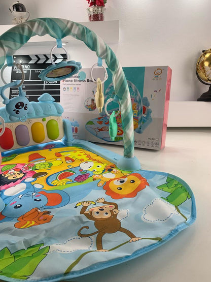 Tapis d’Éveil Doux et Coloré pour bébé Avec Piano – بساط ألعاب للأطفال