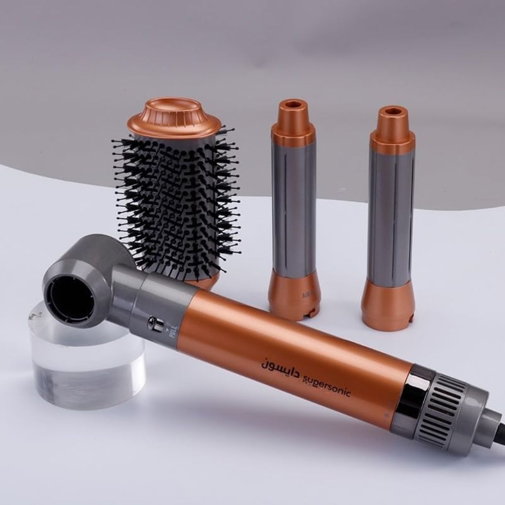 ENZO PROFESSIONAL Brosse Coiffante Multifonctionnelle 4 en 1 – فرشاة تصفيف الشعر متعددة الوظائف