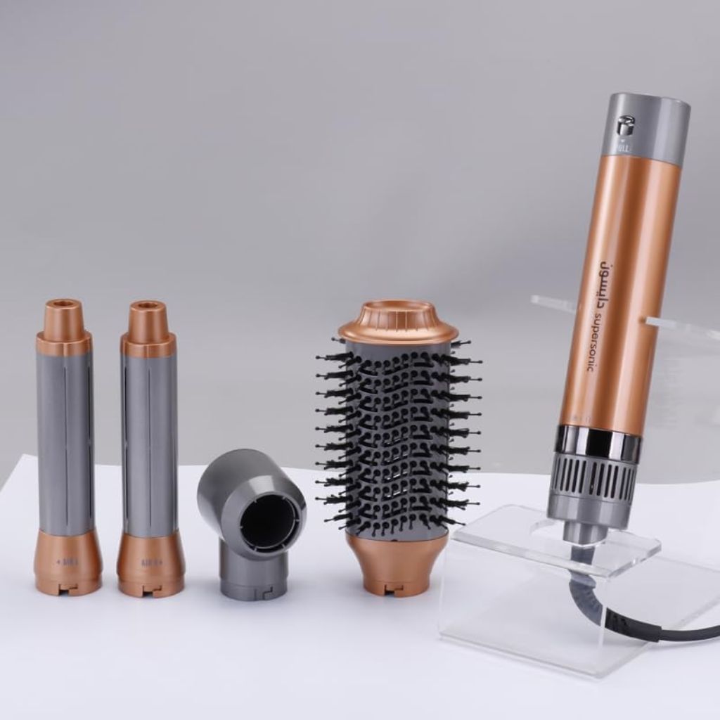 ENZO PROFESSIONAL Brosse Coiffante Multifonctionnelle 4 en 1 – فرشاة تصفيف الشعر متعددة الوظائف