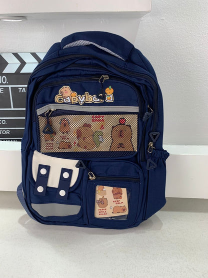 Sac à Dos Enfant Kawaii Capybara – حقيبة ظهر للأطفال