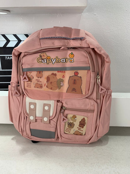 Sac à Dos Enfant Kawaii Capybara – حقيبة ظهر للأطفال