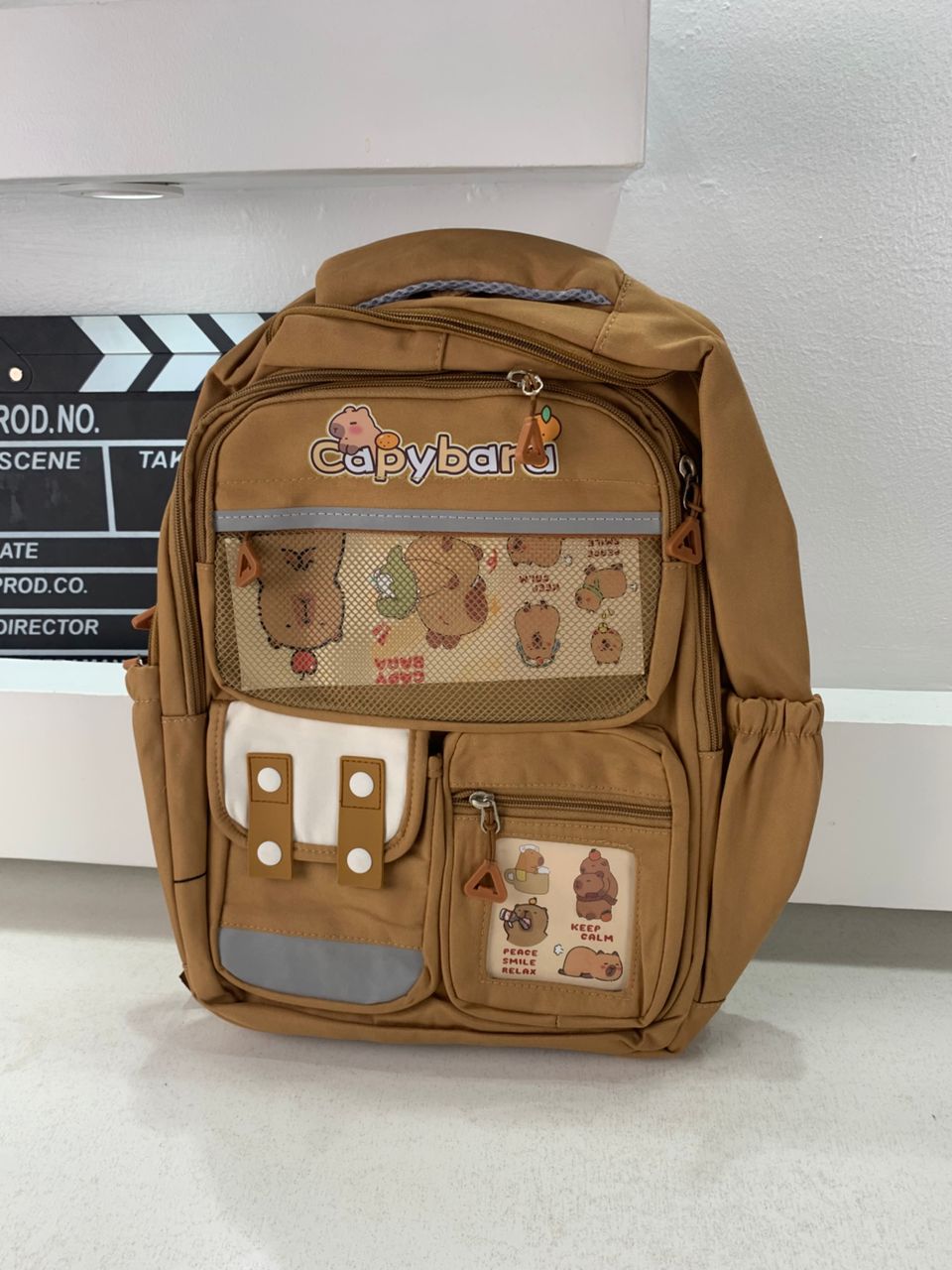 Sac à Dos Enfant Kawaii Capybara – حقيبة ظهر للأطفال