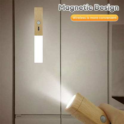 Lampe Murale Sans Fil Rechargeable 3en1 Magnétique avec Détecteur de Mouvement – مصباح 3في1 مستشعر للحركة