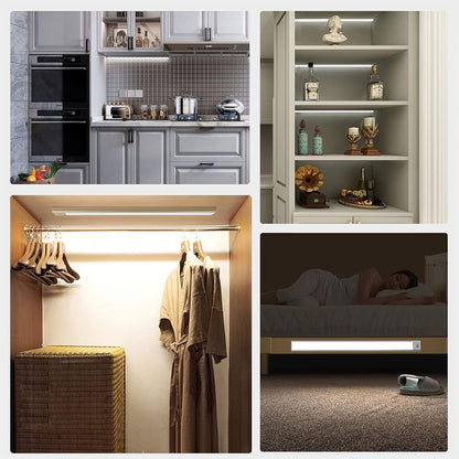 Lampe LED Rechargeable avec Détecteur De Mouvement Intérieur 3 Modes HY-2012 – مصباح مناطق ضيقة بعدة أوضاع