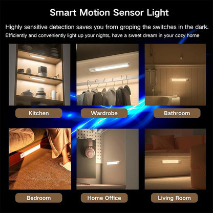 Lampe LED Rechargeable avec Détecteur De Mouvement Intérieur 3 Modes HY-2012 – مصباح مناطق ضيقة بعدة أوضاع