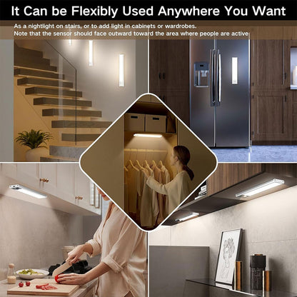 Lampe LED Rechargeable avec Détecteur De Mouvement Intérieur 3 Modes HY-2012 – مصباح مناطق ضيقة بعدة أوضاع