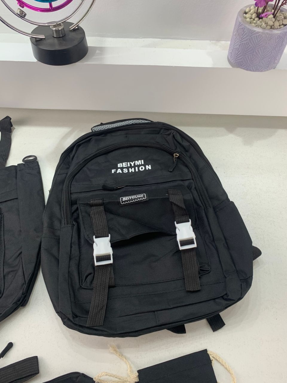 Ensemble de sacs d’école Kawai pour adolescents 5Pcs Bieyoumi Fashion  – محفظة 5 قطع كاواي
