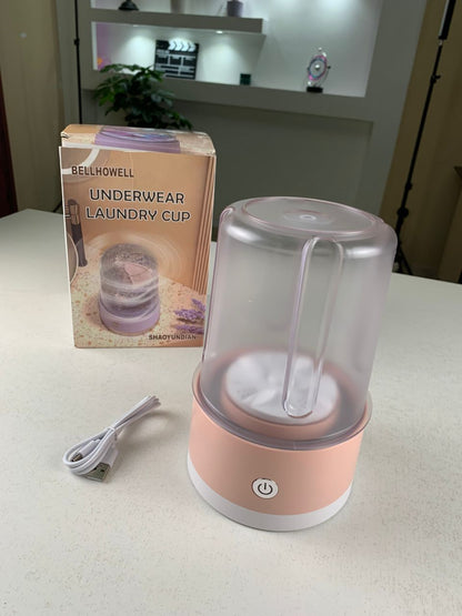 Mini-machine à laver portable rechargeable pour sous-vêtements – غسالة ملابس داخلية محمولة