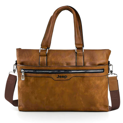 Cartable Homme en Simili Cuir Design Élégant Jeep 180551-12  – حقيبة جلدية