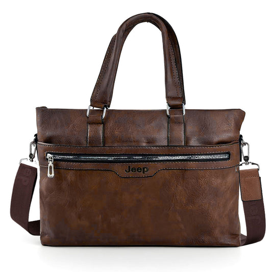 Cartable Homme en Simili Cuir Design Élégant Jeep 180551-12  – حقيبة جلدية