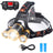 Lampe frontale LED 4 modes 6000K USB rechargeable