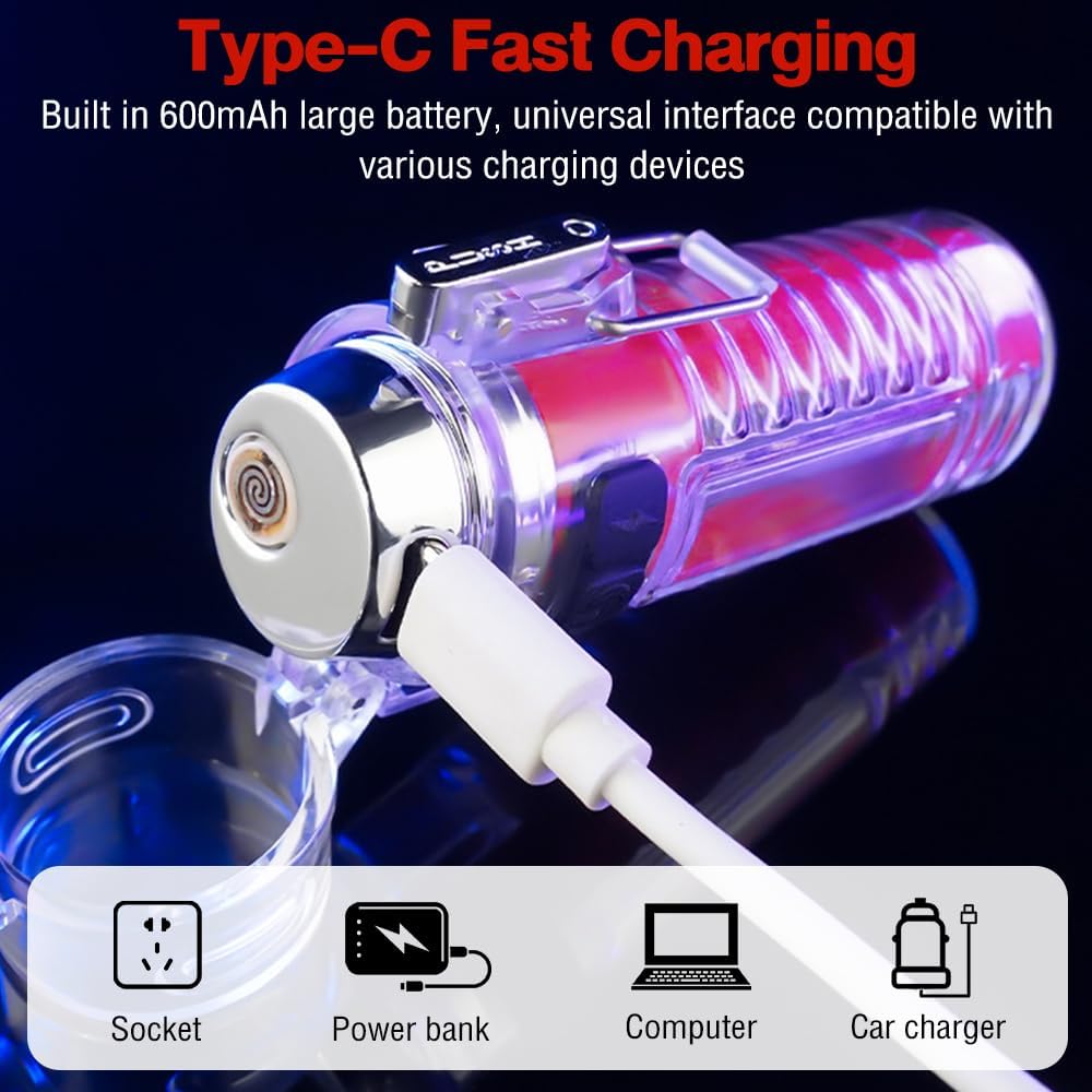 Lampe LED et Bri-quet Électrique Rechargeable par USB – مصباح كهربائي