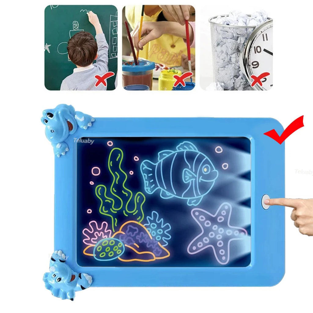 Magic Pad Tablette Graphique Lumineuse pour Enfants – لوحة رسم للأطفال
