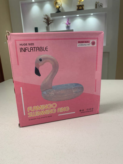 Bouée Gonflables en forme de Flamingo Rose -عوامة قابلة للنفخ فلامينجو