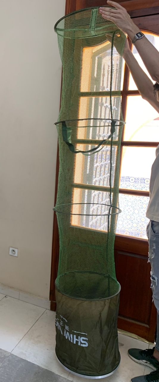 Filet de Pêche Pliable en Maille Facile à Ranger – شبكة صيد الأسماك