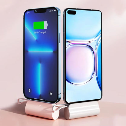 PowerBank 5000mAh et Support Telephone 2en1 – باور بانك