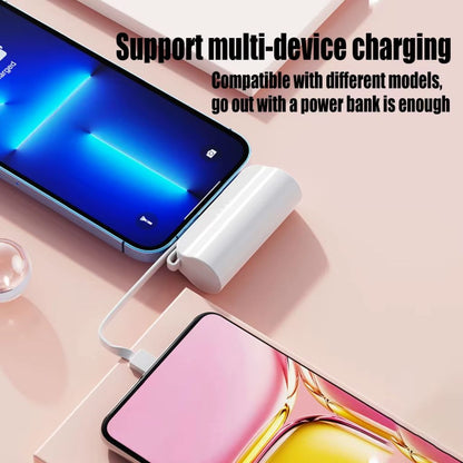 PowerBank 5000mAh et Support Telephone 2en1 – باور بانك