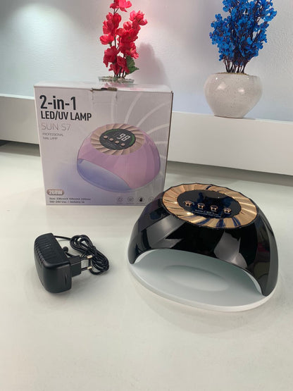 Lampe à Ongles UV LED 268W avec Capteur Automatique et 4 Minuteries – مصباح العناية بالأظافر