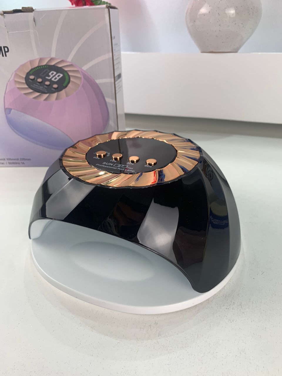Lampe à Ongles UV LED 268W avec Capteur Automatique et 4 Minuteries – مصباح العناية بالأظافر
