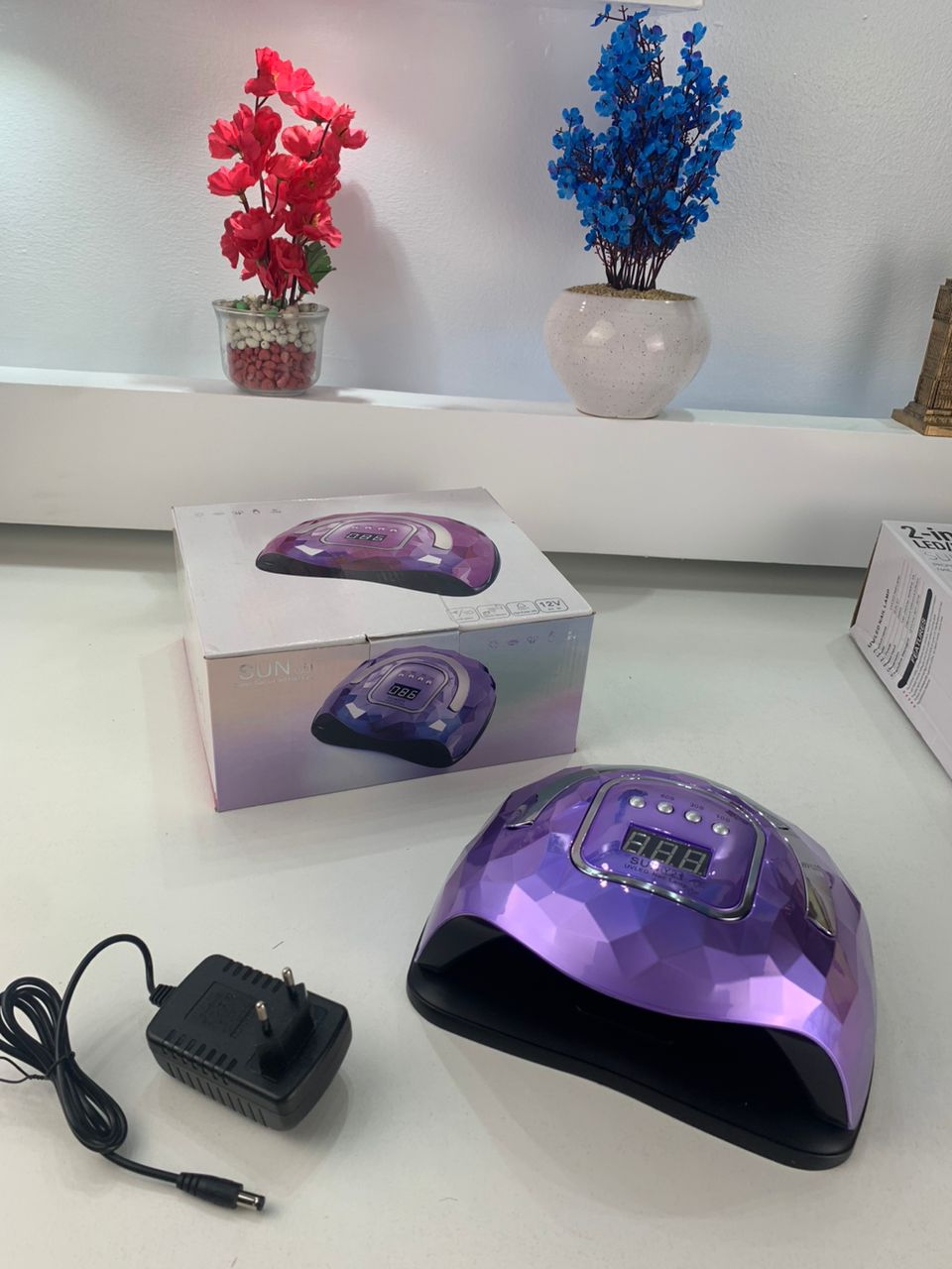 Lampe à Ongles UV LED 248W avec Capteur Automatique et Minuteries – مصباح أظافر