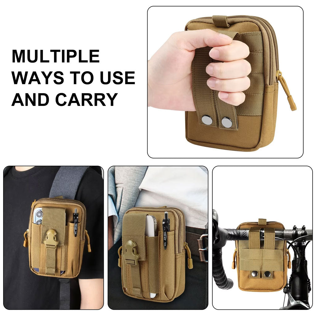 Pochette Sac banane multifonction avec support pour téléphone