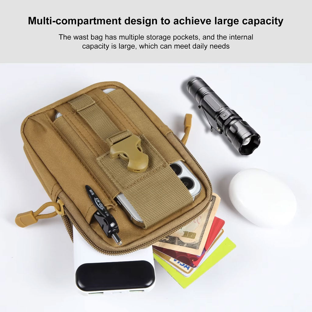 Pochette Sac banane multifonction avec support pour téléphone