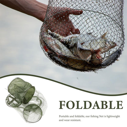 Filet de Pêche Pliable en Maille Facile à Ranger – شبكة صيد الأسماك