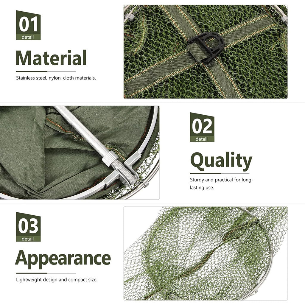Filet de Pêche Pliable en Maille Facile à Ranger – شبكة صيد الأسماك