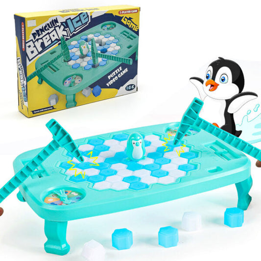 Jeu de sauvetage pingouin sur glace très amusant en famille – لعبة كسر الأرضية