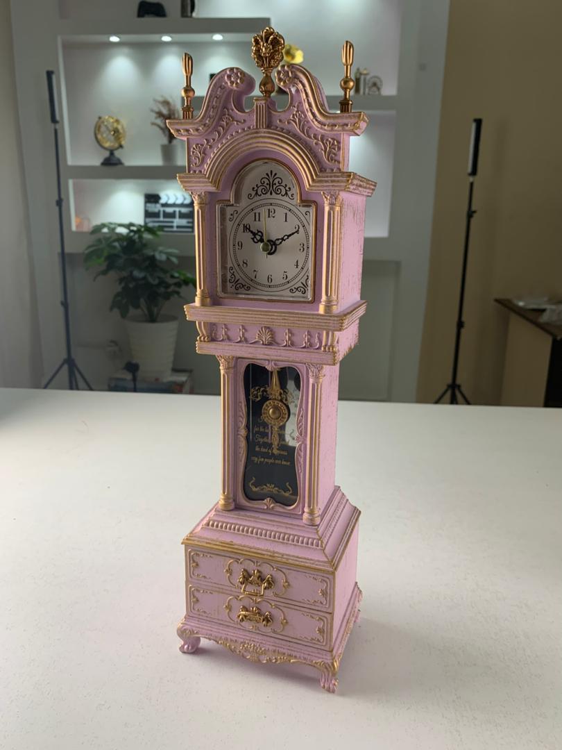 Horloge de Grand-mère avec Boîte à Musique Design Vintage – ساعة ديكور
