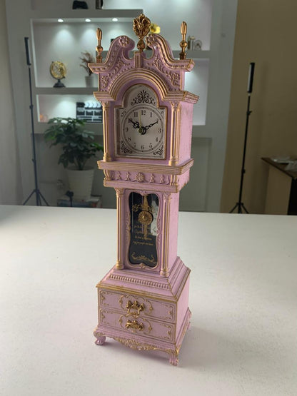 Horloge de Grand-mère avec Boîte à Musique Design Vintage – ساعة ديكور