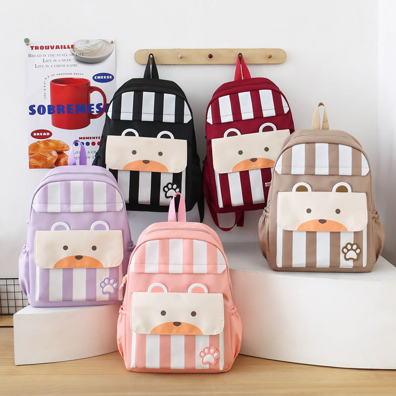 Ensemble de sacs d’école Kawai pour adolescents 3Pcs Ours  – محفظة 3 قطع كاواي